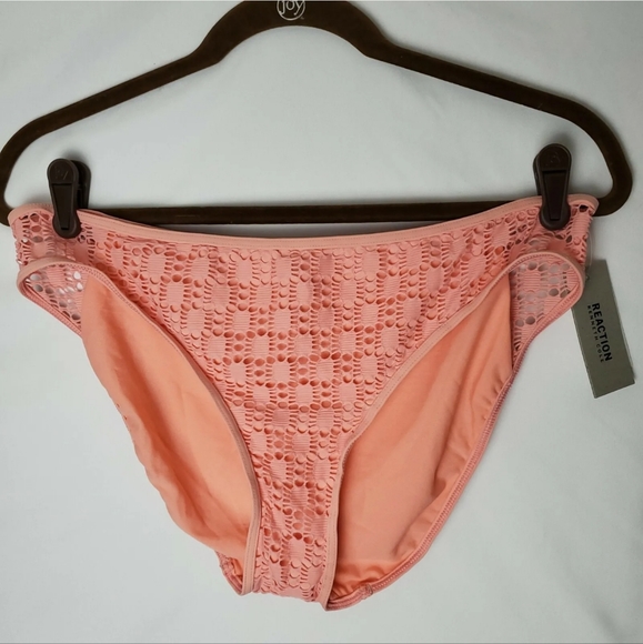 Kenneth Cole Reaction Lacy Days Crochet Hipster Bottom Size Large - Picture 3 of 9